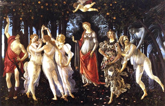 Primavera di Alessandro Filipepi detto il Botticelli